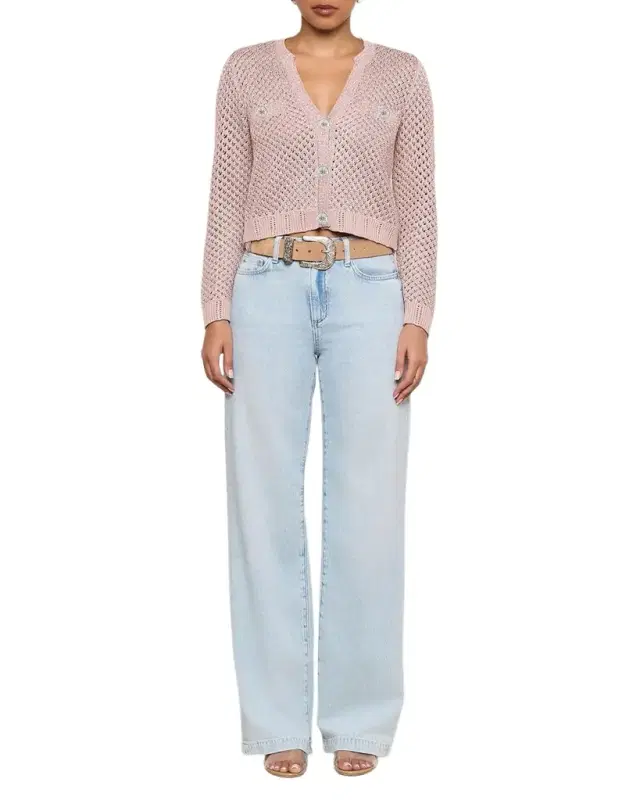 Blanca Sequined Knit Cardigan Blanca Sequined Knit Cardigan