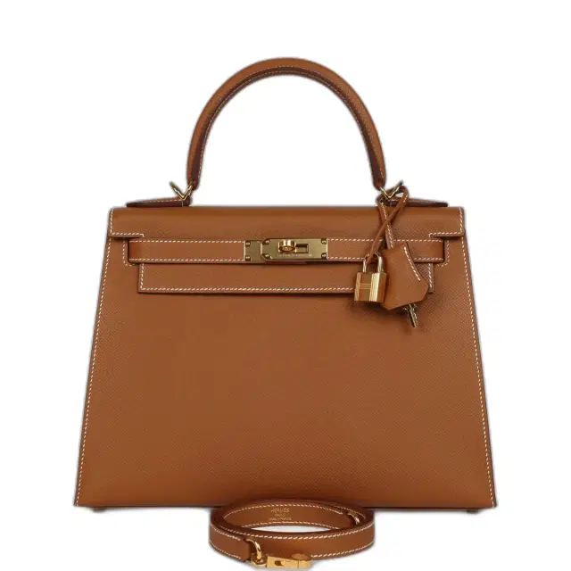 Hermes Kelly Sellier 28 Gold Epsom Gold Hardware Hermes Kelly Sellier 28 Gold Epsom Gold Hardware