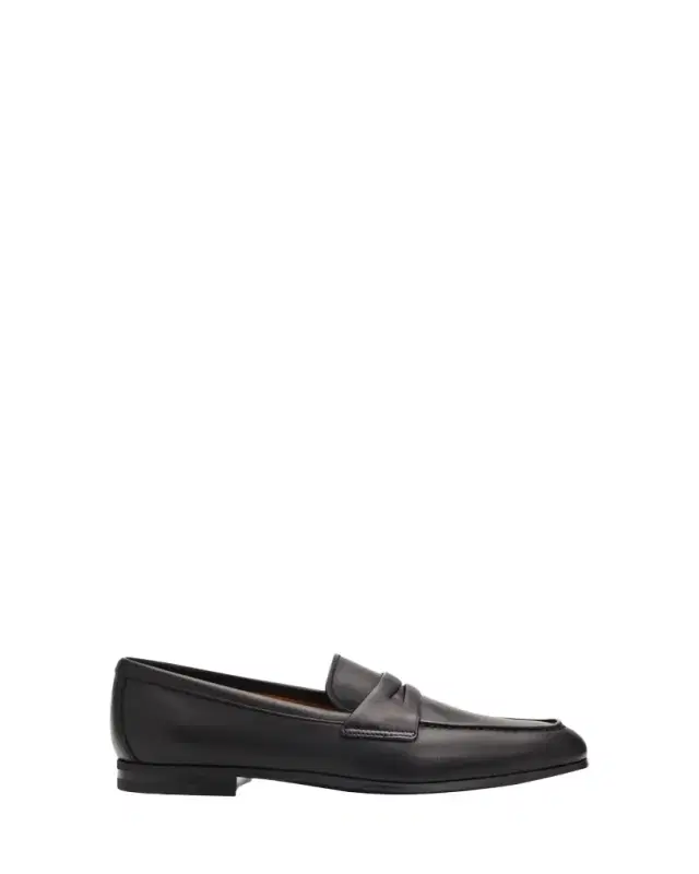 Men's Milton Calf Leather Penny Loafers Men's Milton Calf Leather Penny Loafers