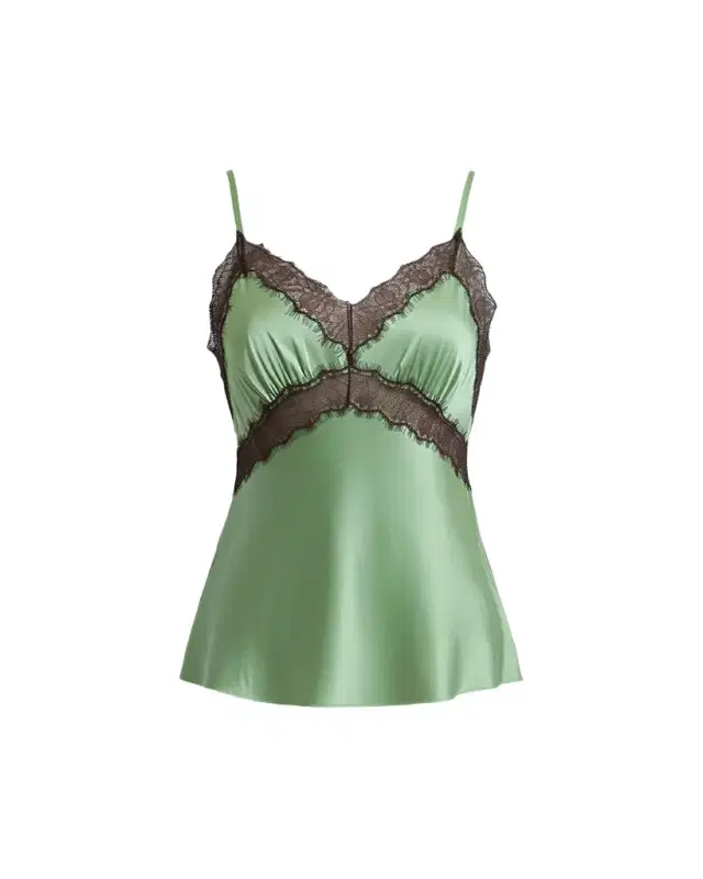 Camille Lace-Trim Empire Cami Camille Lace-Trim Empire Cami