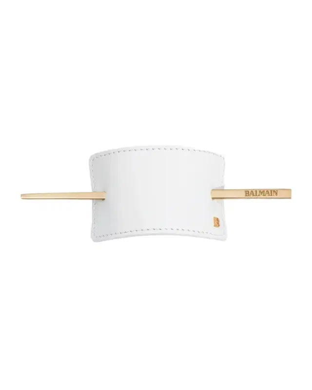 Leather Hair Barrette Leather Hair Barrette