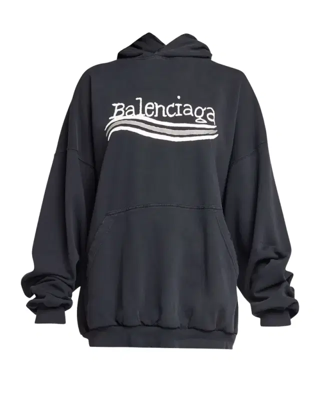 Hand-Drawn Political Campaign Oversized Hoodie Hand-Drawn Political Campaign Oversized Hoodie