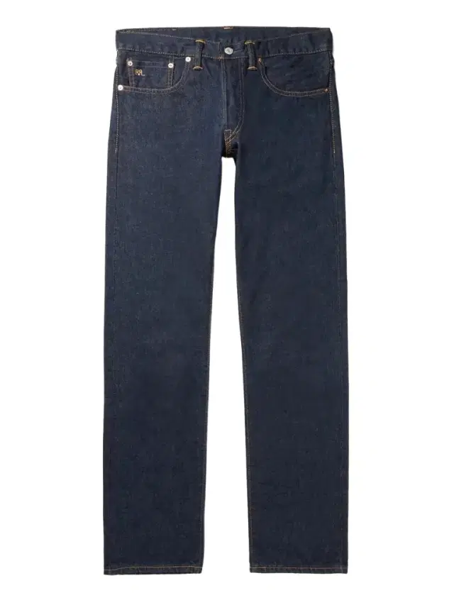 Straight-leg Selvedge Denim Jeans - Men Straight-leg Selvedge Denim Jeans - Men