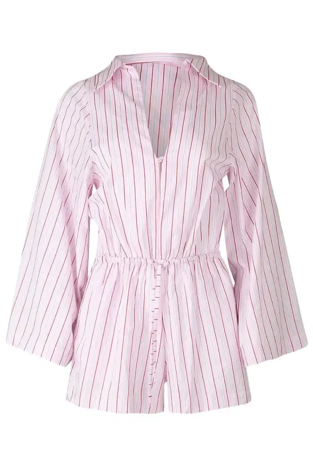 Aksel Playsuit - Fiori Stripe Palazzo Aksel Playsuit - Fiori Stripe Palazzo