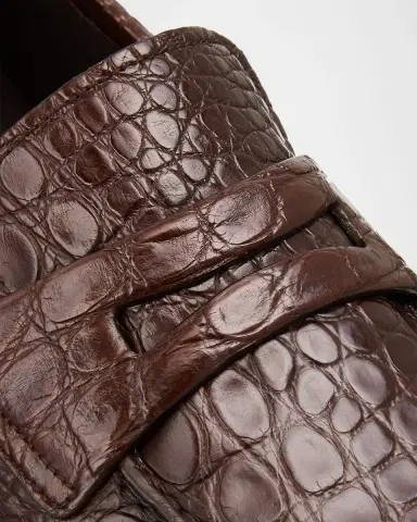 Church's Men 's Milton Crocodile Loafers | Thumbnail 6 Church's Men 's Milton Crocodile Loafers | Thumbnail 6