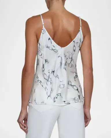 L'Agence Lexi Chain Silk Camisole | Thumbnail 3 L'Agence Lexi Chain Silk Camisole | Thumbnail 3