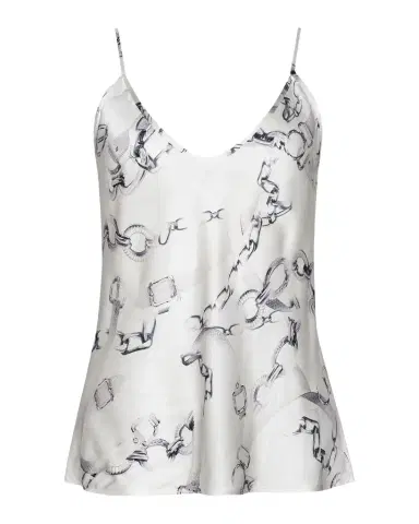 L'Agence Lexi Chain Silk Camisole | Thumbnail 1 L'Agence Lexi Chain Silk Camisole | Thumbnail 1