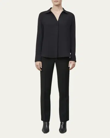 Lafayette 148 New York Petite Bleecker Finesse Crepe Pants | Thumbnail 6 Lafayette 148 New York Petite Bleecker Finesse Crepe Pants | Thumbnail 6