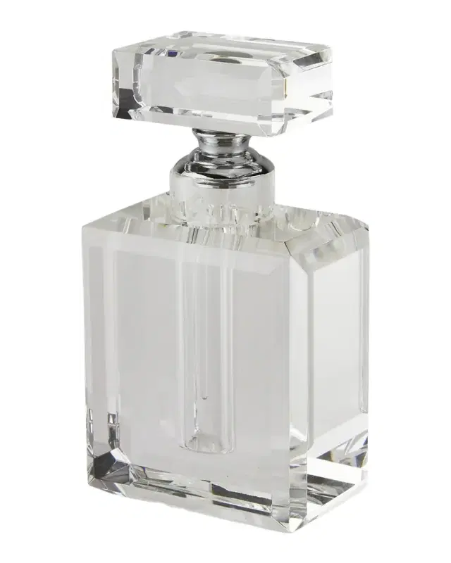Clear Crystal Channel Shape Perfume Bottle Clear Crystal Channel Shape Perfume Bottle