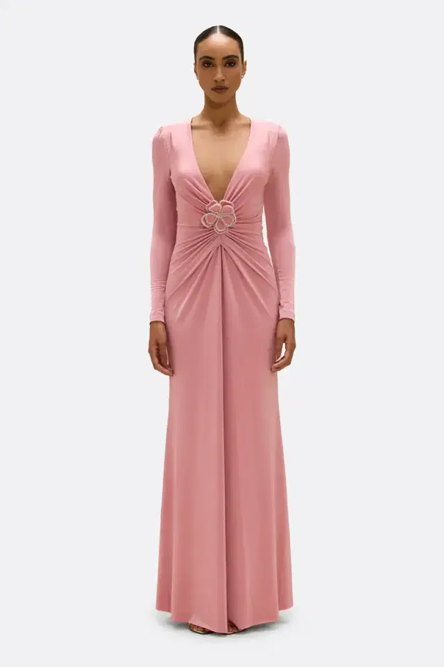 SUNKISSED JERSEY MAXI DRESS SUNKISSED JERSEY MAXI DRESS