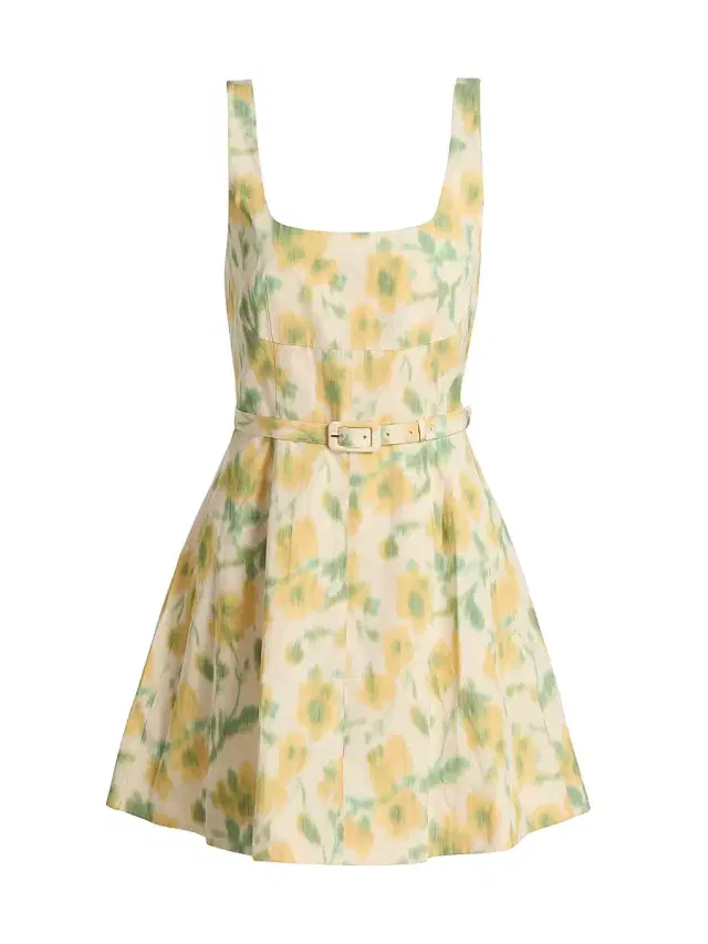 Women's Paige Floral Taffeta Minidress Women's Paige Floral Taffeta Minidress