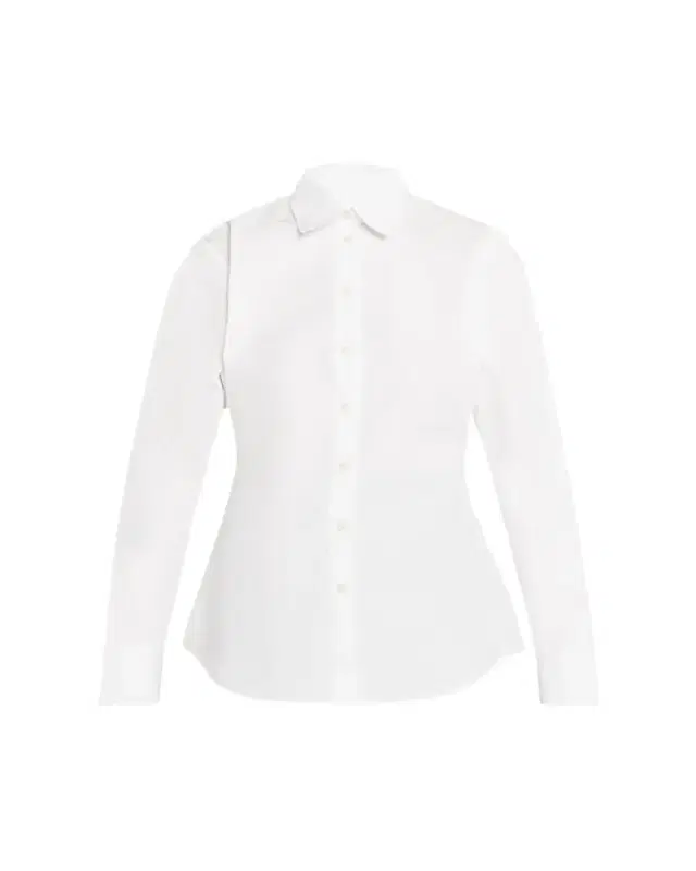 Shaped Cotton Poplin Shirt Shaped Cotton Poplin Shirt
