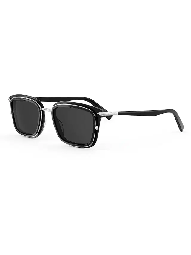 Men's DiorBlackSuit S18U 53MM Square Sunglasses Men's DiorBlackSuit S18U 53MM Square Sunglasses