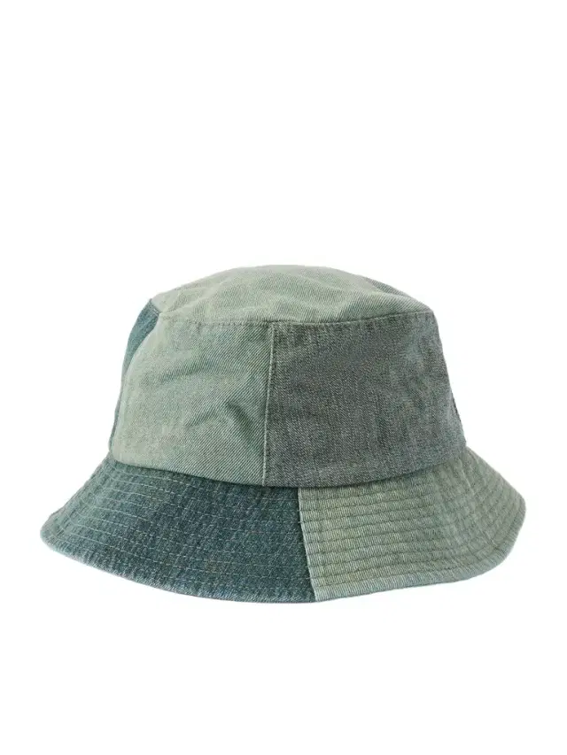 Patchwork Denim Bucket Hat - Men Patchwork Denim Bucket Hat - Men