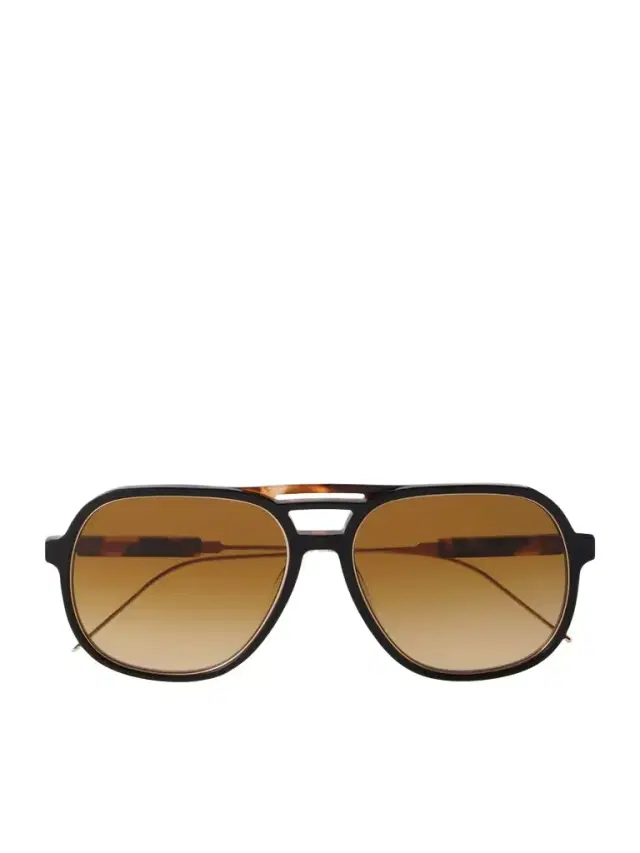 Aviator-style Acetate And Gold-tone Sunglasses Aviator-style Acetate And Gold-tone Sunglasses