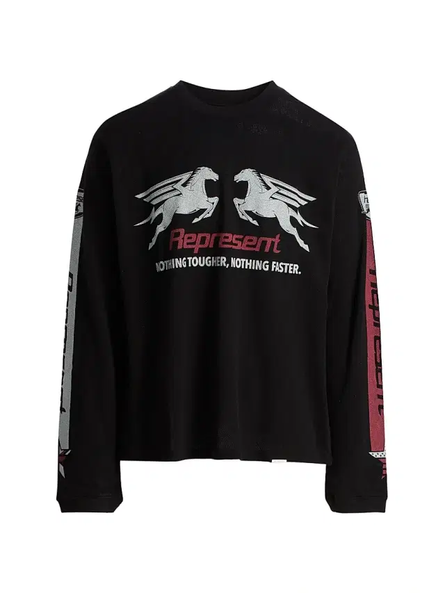 Men's Mesh Pegasus Long-Sleeve T-Shirt Men's Mesh Pegasus Long-Sleeve T-Shirt