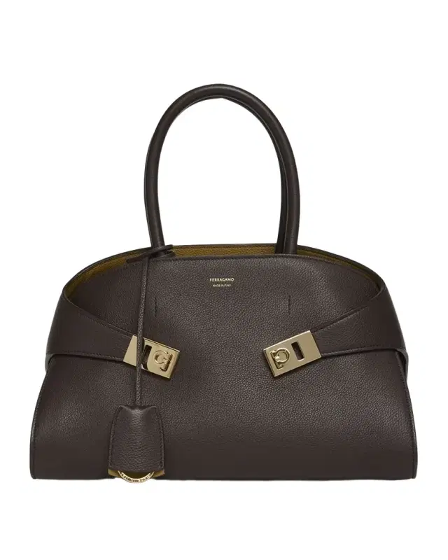 Small Hug Leather Top-Handle Bag Small Hug Leather Top-Handle Bag