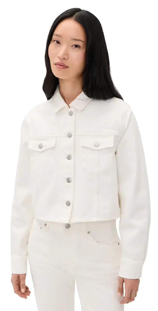 A.L.C. The 713 Denim Jacket White A.L.C. The 713 Denim Jacket White