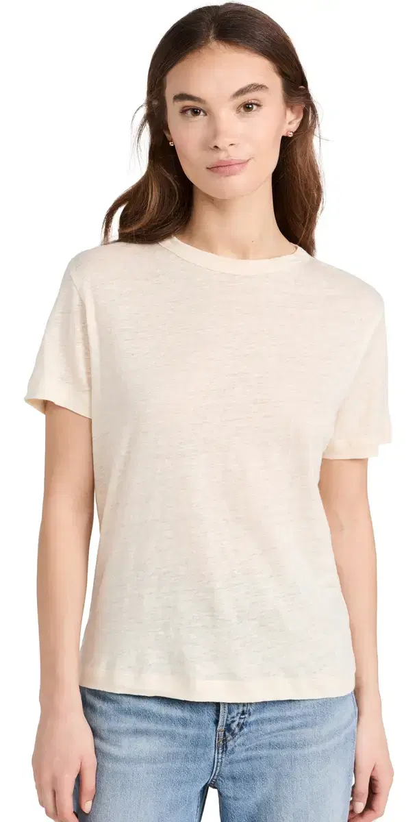 The Linen Perfect Tee in The Linen Perfect Tee in