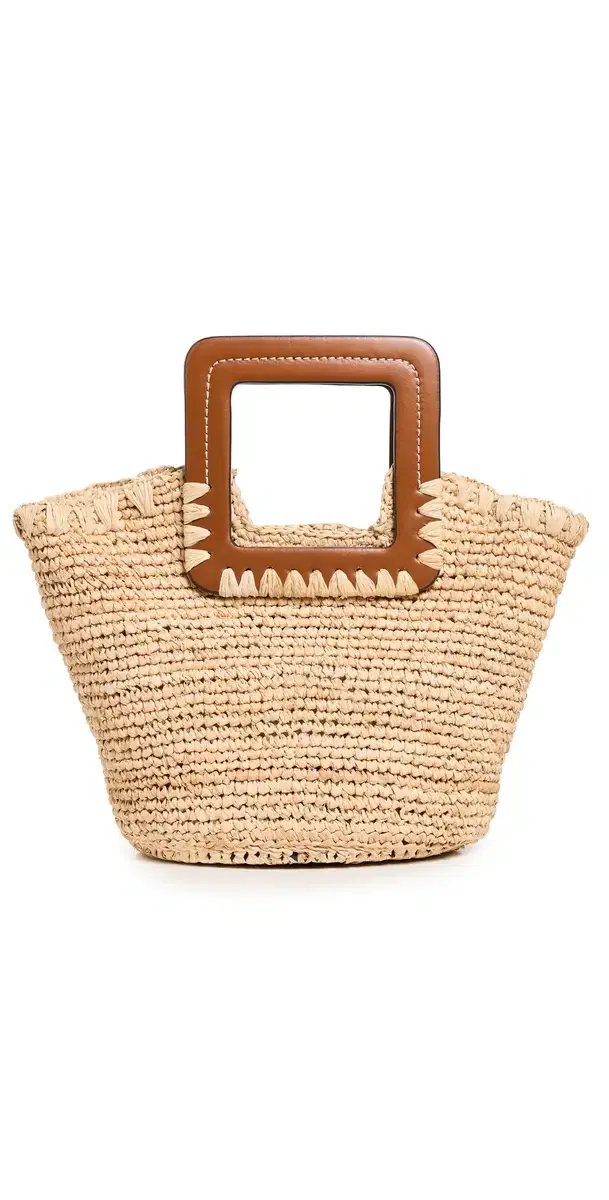Shirley Raffia Mini Bucket Natural/Tan One Size Shirley Raffia Mini Bucket Natural/Tan One Size
