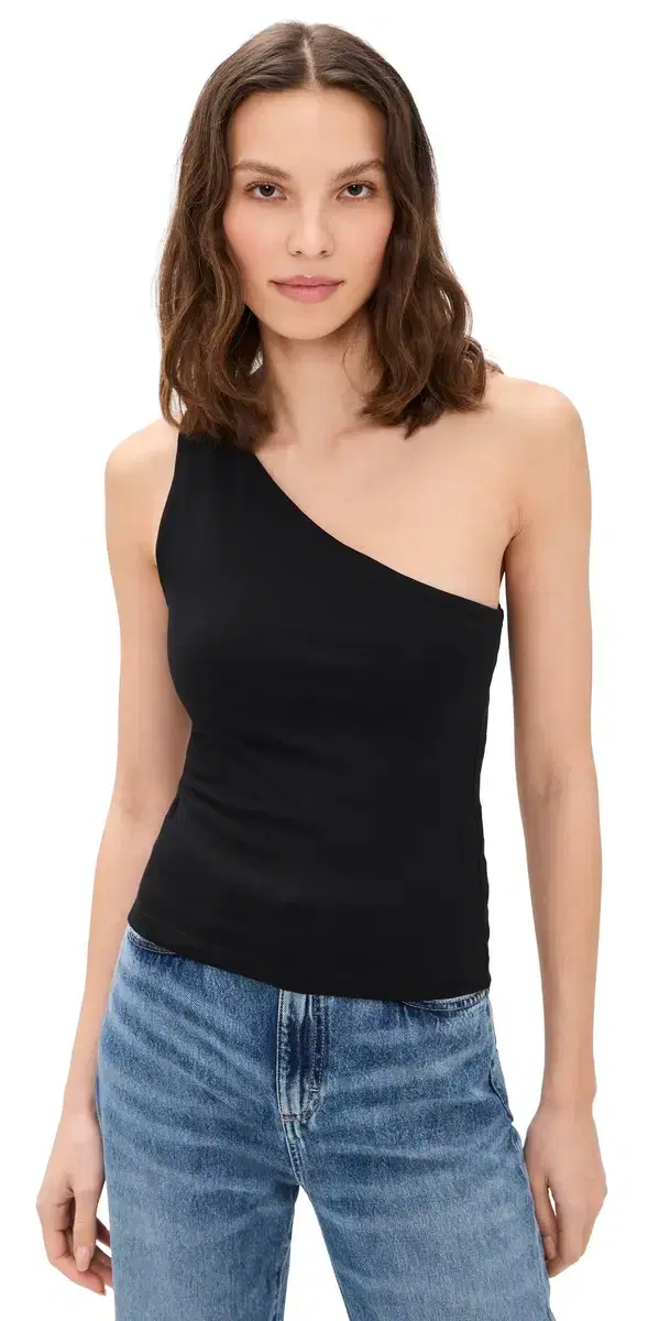 Super Stretch One Shoulder Tank Super Stretch One Shoulder Tank