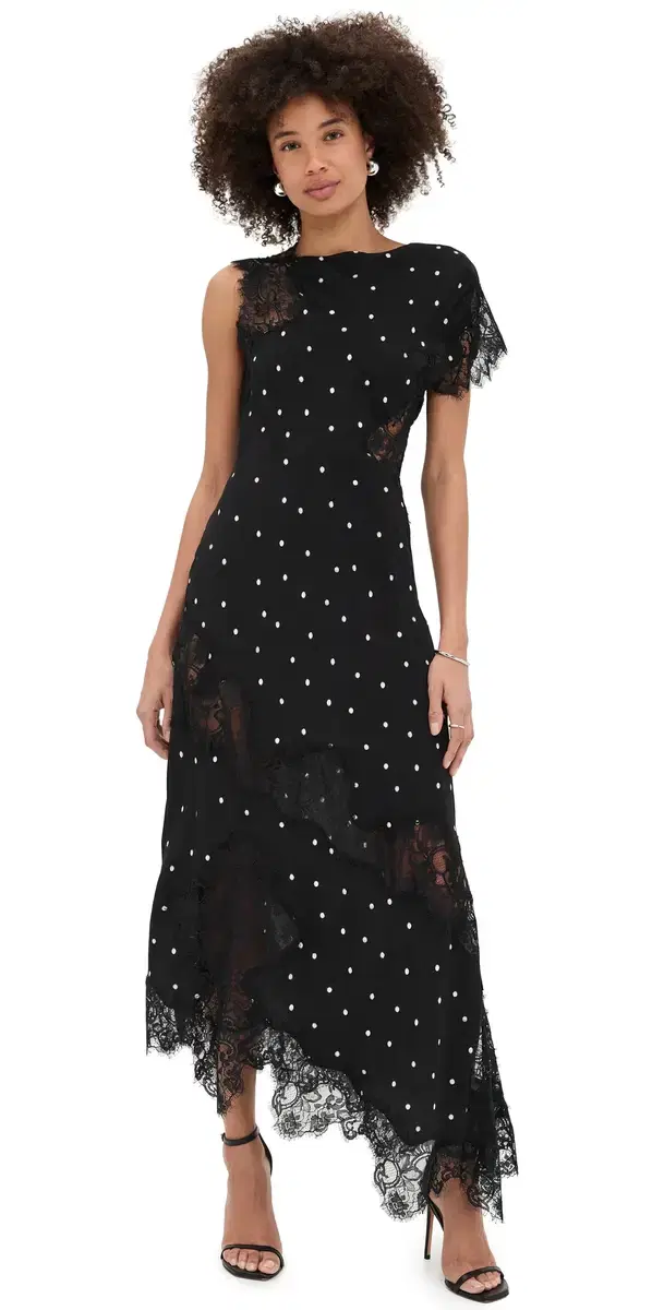 A. L.C. Alessia Dress Black/Cream A. L.C. Alessia Dress Black/Cream