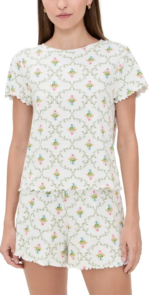 The Nina Short Pajama Set The Nina Short Pajama Set