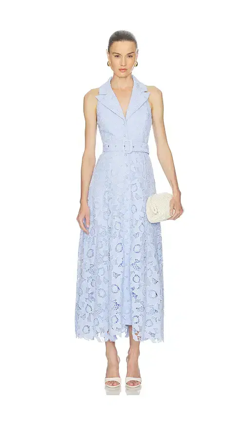 Lacy Collared Maxi Dress Lacy Collared Maxi Dress