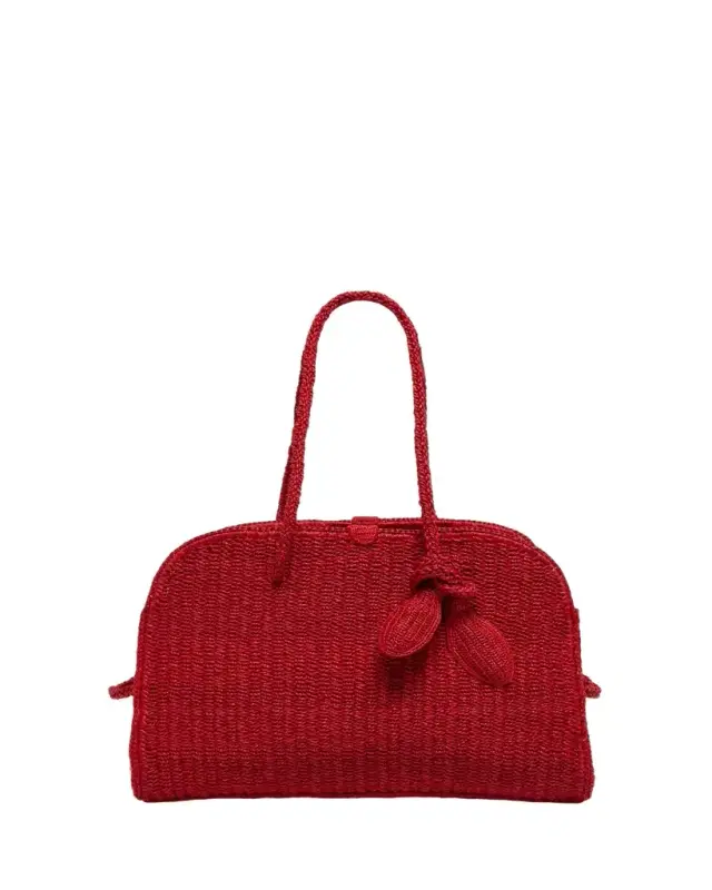Le Turismo Raffia Top-Handle Bowler Bag Le Turismo Raffia Top-Handle Bowler Bag