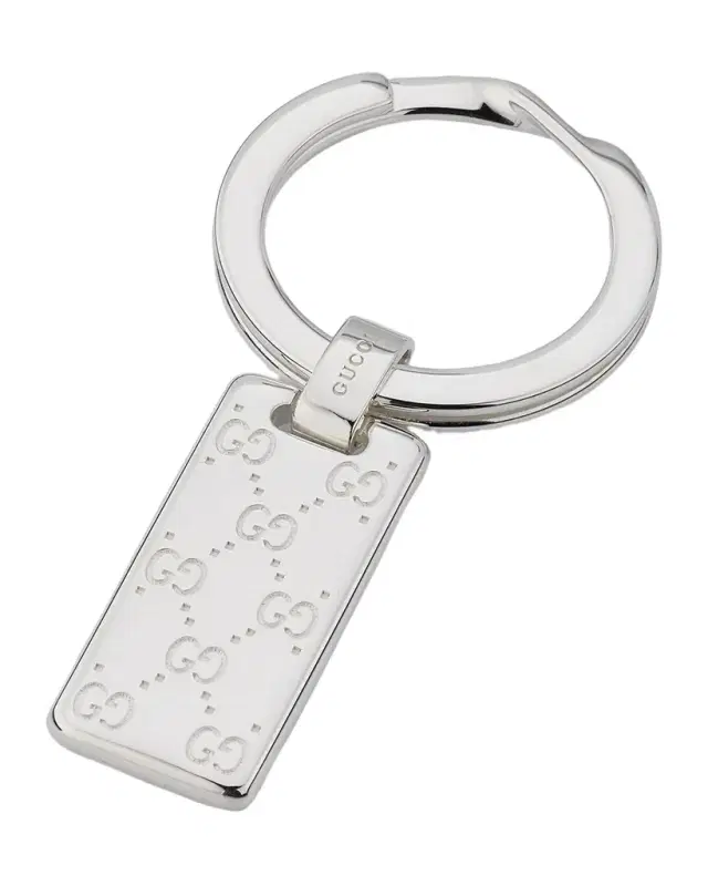 Men 's Signature Sterling Silver Keyring Men 's Signature Sterling Silver Keyring