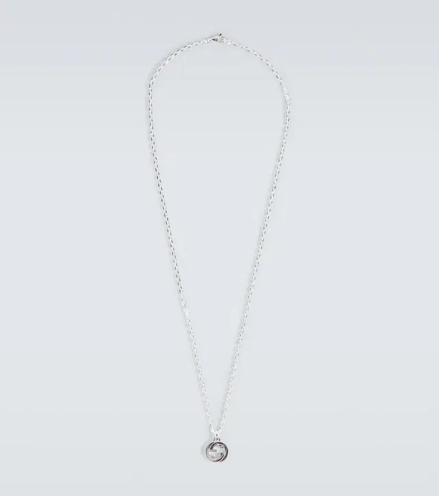 Interlocking G sterling silver necklace Interlocking G sterling silver necklace