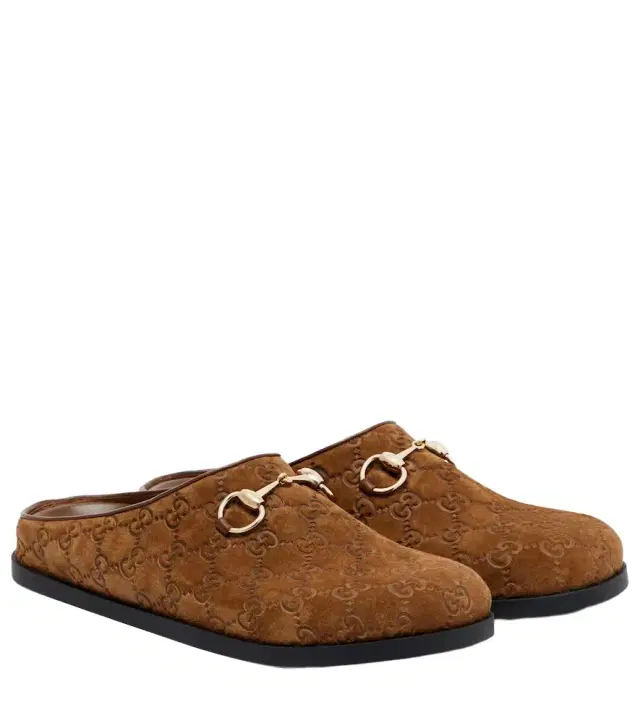 GG Horsebit suede mules GG Horsebit suede mules