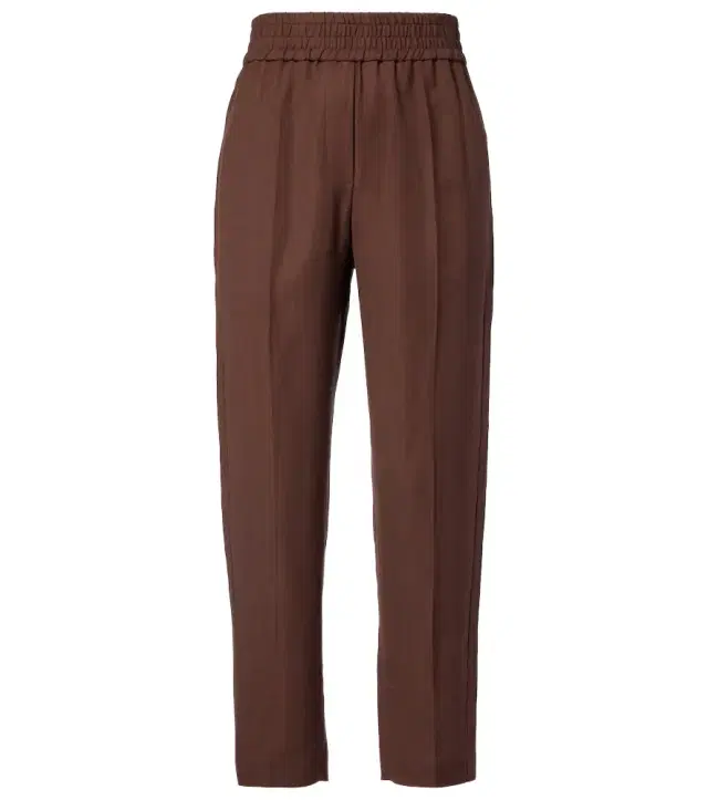 Mid-rise straight pants Mid-rise straight pants