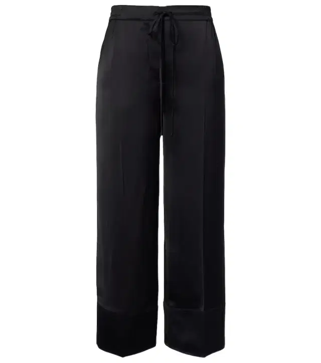 Satin wide-leg pants Satin wide-leg pants