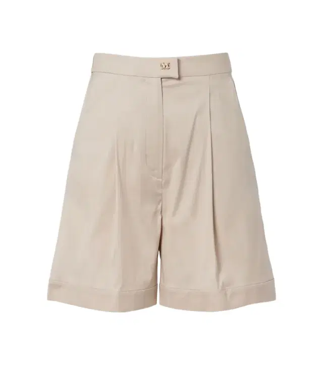 Medeola pleated cotton-blend Bermuda shorts Medeola pleated cotton-blend Bermuda shorts