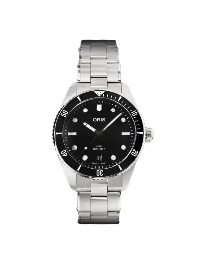 Divers Date Automatic Stainless Steel Watch, Ref. 01 733 7795 4054 - Men Divers Date Automatic Stainless Steel Watch, Ref. 01 733 7795 4054 - Men