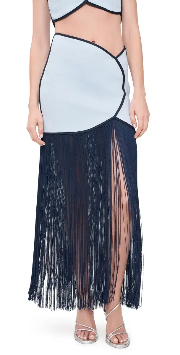 Joelle Linen Skirt Ice Blue Joelle Linen Skirt Ice Blue