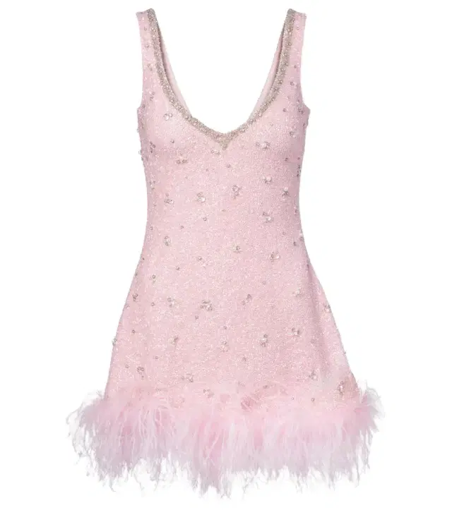 Coralina crystal-embellished minidress Coralina crystal-embellished minidress