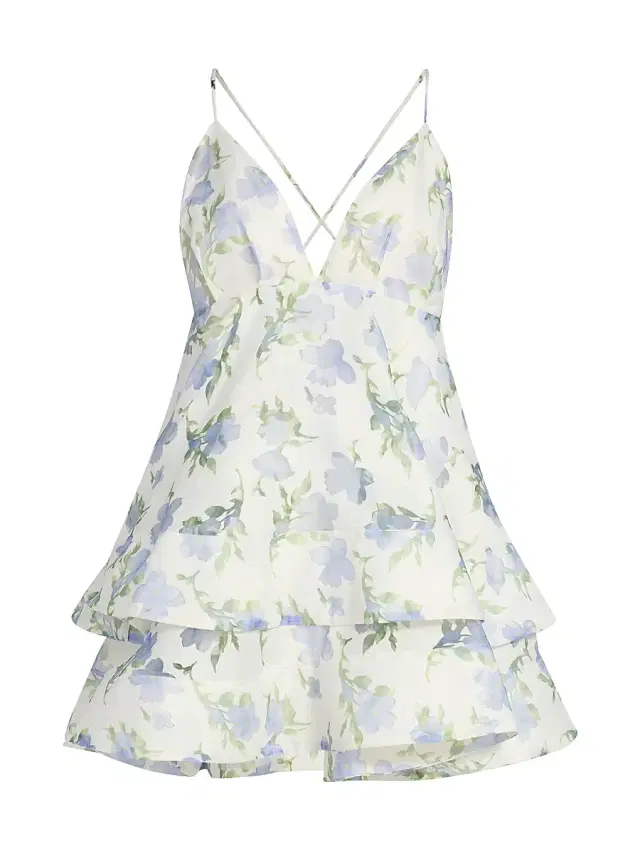 Women's Cleo Tiered A-Line Minidress Women's Cleo Tiered A-Line Minidress
