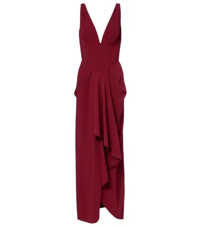 Asymmetrical draped maxi dress Asymmetrical draped maxi dress