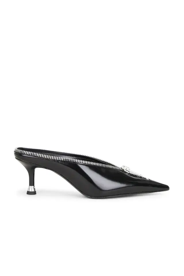 Akila Zip Closed Toe Mule Akila Zip Closed Toe Mule