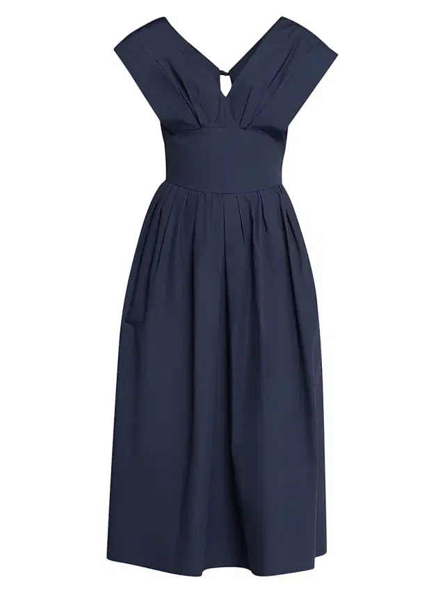 Women's In Full Bloom Cotton Midi-Dress Women's In Full Bloom Cotton Midi-Dress