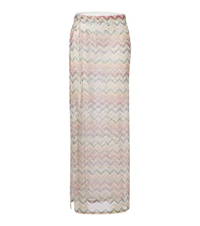 Zigzag mesh beach cover-up Zigzag mesh beach cover-up