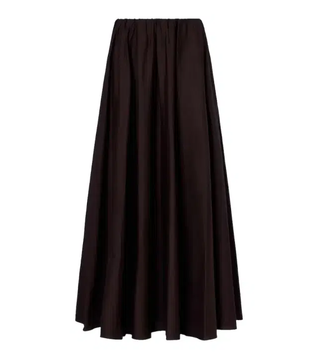 Milano pleated cotton-blend maxi skirt Milano pleated cotton-blend maxi skirt