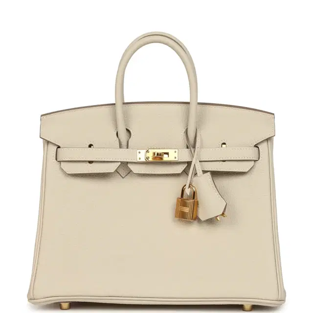 Hermes Birkin 25 Craie Togo Gold Hardware Hermes Birkin 25 Craie Togo Gold Hardware