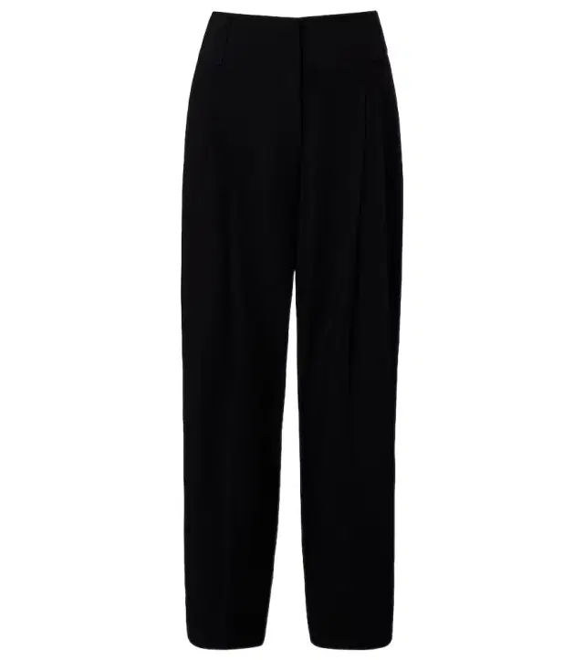 Pleated cotton wide-leg pants Pleated cotton wide-leg pants