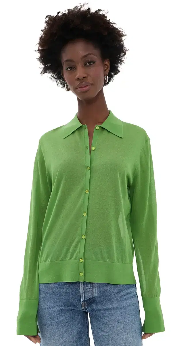 The Collared Cardigan The Collared Cardigan