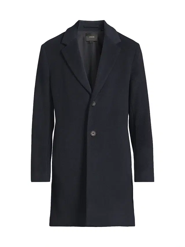 Men's Notch Lapel Wool-Blend Coat Men's Notch Lapel Wool-Blend Coat