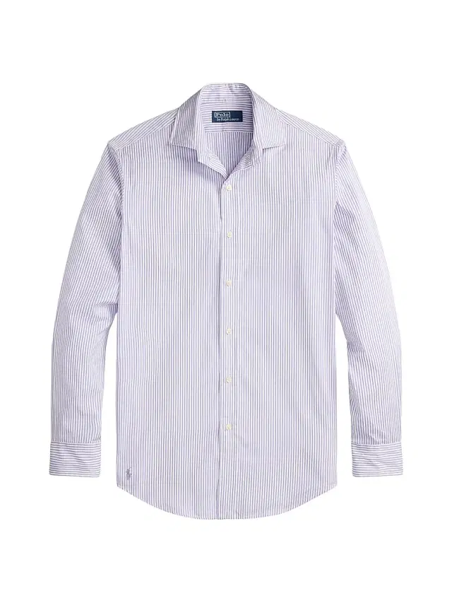 Men's Striped Cotton Poplin Shirt Men's Striped Cotton Poplin Shirt
