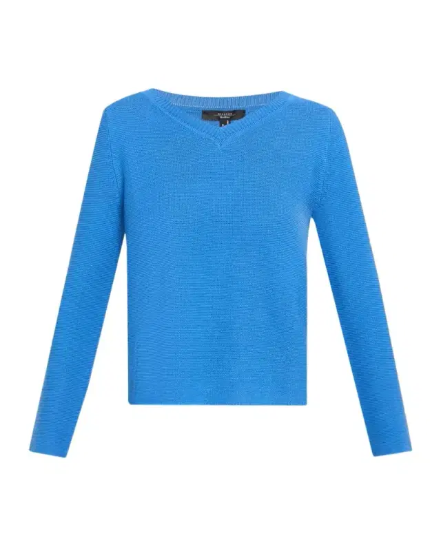 V-Neck Cotton Knit Sweater V-Neck Cotton Knit Sweater